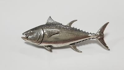 Just Fish Pewter Pin Tuna